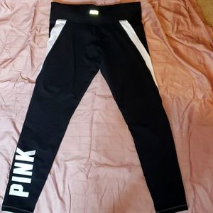 VS Pink Cozy Leggings L